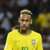 Neymar da Silva Santos Júnior dit Neymar Jr - Match de coupe du monde opposant le Brésil à la Serbie au stade Otkrytie à Moscou, Russie, le 27 juin 2018.