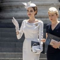 Angelina Jolie : Sublime à Londres, elle fait oublier l'absence de la reine