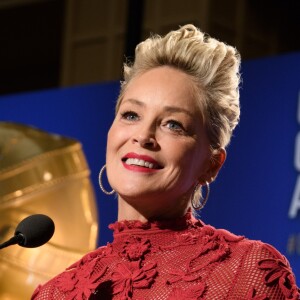 Sharon Stone - Annonce des nominations des 75ème Golden Globe Awards à Century City. Le 11 décembre 2017
