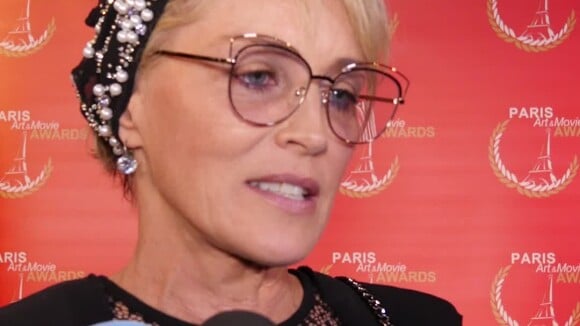 Notre rencontre avec Sharon Stone à Paris, le 25 juin 2018.