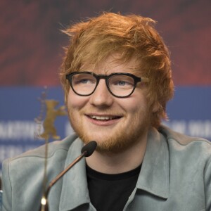 Ed Sheeran à la conférence de presse du film "Songwriter" lors du 68ème Festival du Film de Berlin, La Berlinale. Le 23 février 2018