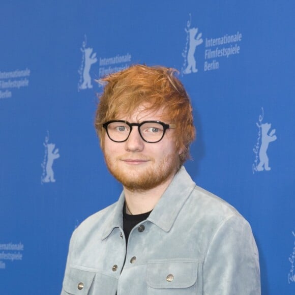 Ed Sheeran au photocall du film "Songwriter" lors du 68ème Festival du Film de Berlin, La Berlinale. Le 23 février 2018