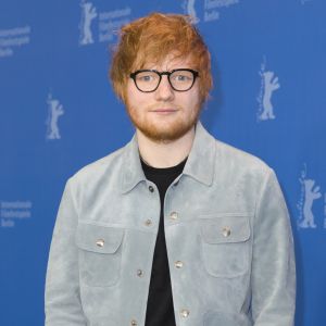Ed Sheeran au photocall du film "Songwriter" lors du 68ème Festival du Film de Berlin, La Berlinale. Le 23 février 2018