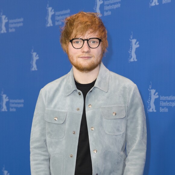 Ed Sheeran au photocall du film "Songwriter" lors du 68ème Festival du Film de Berlin, La Berlinale. Le 23 février 2018