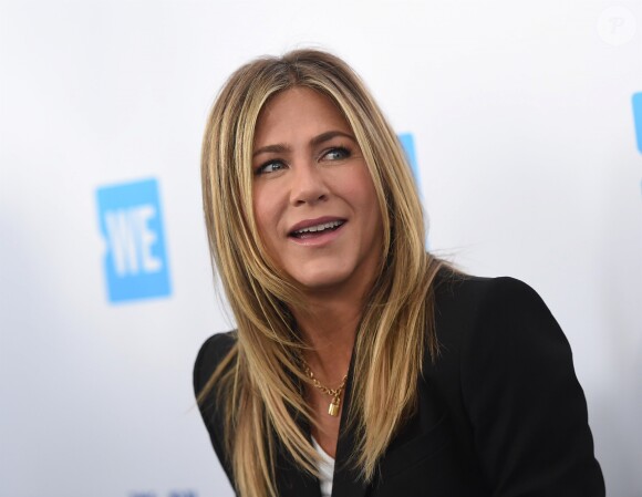 Jennifer Aniston au "WE Day California To Celebrate Young People Changing The World" à Inglewood, le 19 avril 2018.