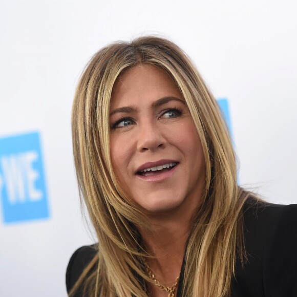 Jennifer Aniston au "WE Day California To Celebrate Young People Changing The World" à Inglewood, le 19 avril 2018.