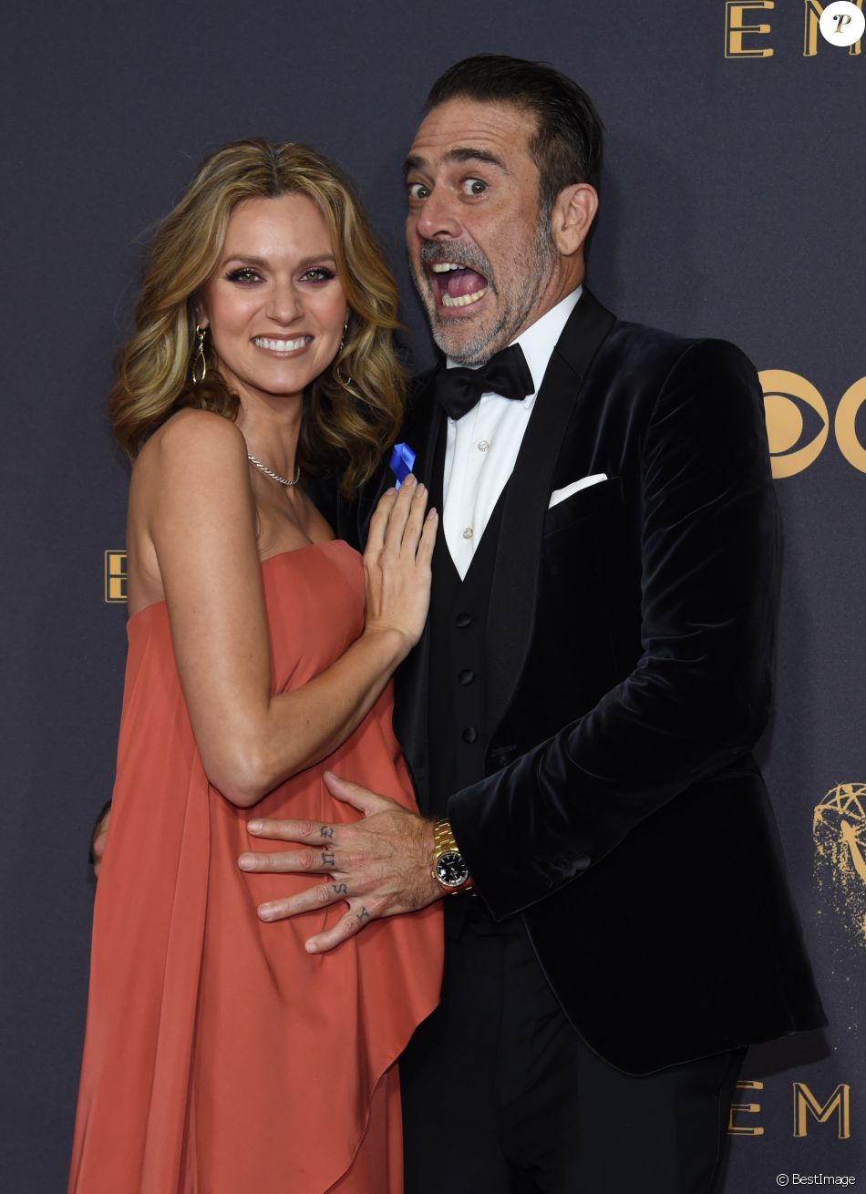 Jeffrey Dean Morgan et sa femme Hilarie Burton à la 69ème soirée