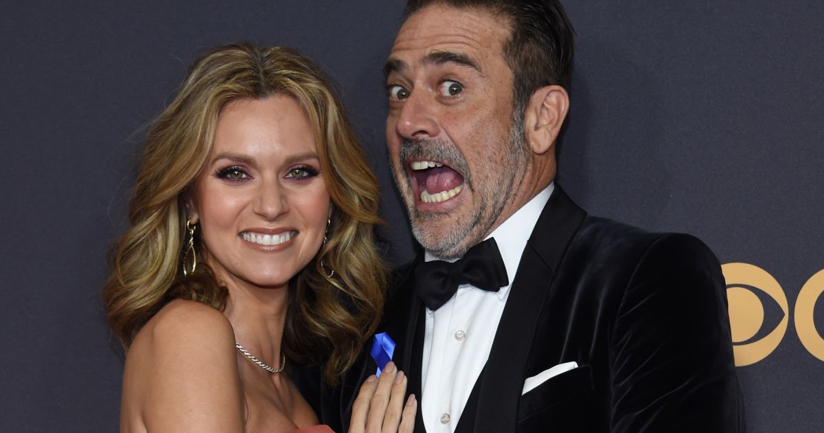 Jeffrey Dean Morgan et sa femme Hilarie Burton à la 69ème soirée