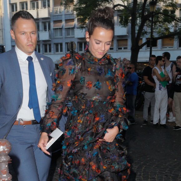 Pauline Ducruet - Défilé Valentino, collection Haute Couture automne-hiver 2018/2019 à l'hôtel Salomon de Rotschild à Paris. Le 4 juillet 2018. © Veeren-CVS/Bestimage