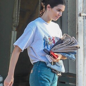 Exclusif - Kendall Jenner fait du shopping à West Hollywood, le 30 juin 2018