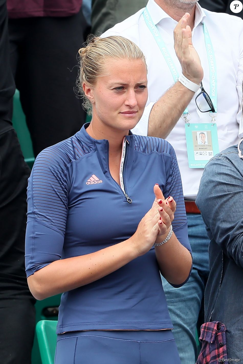 Kristina Mladenovic (joueuse de tennis et compagne de D ...
