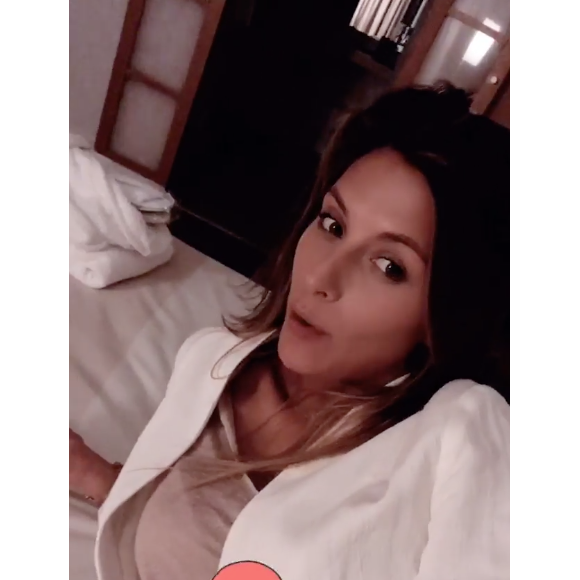 Camille Cerf explique sa blague sur Instagram, le 7 juillet 2018.
