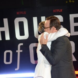 Robin Wright, Kevin Spacey - Première de la saison 3 de la série "House of Cards" à Londres. Le 26 février 2015