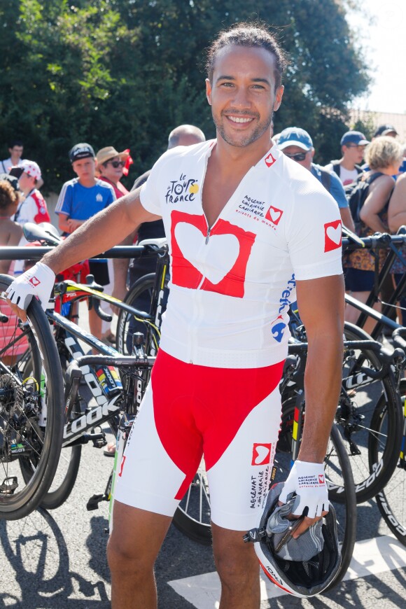 Exclusif - Laurent Maistret - Derniers essayages avant le départ de la course du coeur au profit de "Mécénat Chirurgie Cardiaque (MCC)" à Cholet le 9 juillet 2018. © CVS/Bestimage