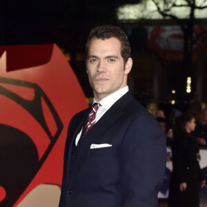 Henry Cavill lors de la première européenne du film "Batman V Superman : L'Aube de la Justice" au Odeon Cinema, Leicester Square à Londres, le 22 mars 2016.