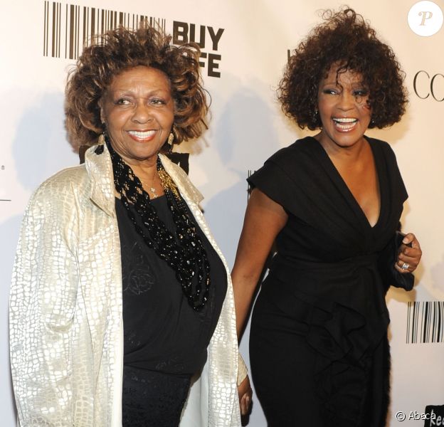 Whitney Houston et sa mère Cissy Houston à New York en 2010.