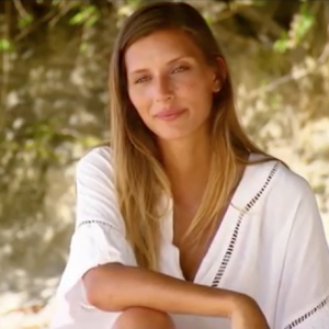 Camille Cerf dans "The Island Célébrités" le 19 juin 2018 sur M6.