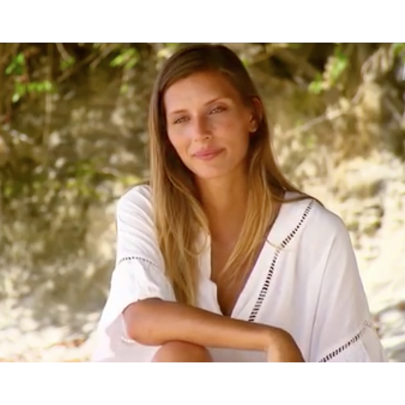 Camille Cerf dans "The Island Célébrités" le 19 juin 2018 sur M6.
