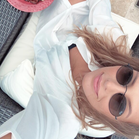 Camille Cerf à Saint-Martin le 13 juillet 2018 sur Instagram.