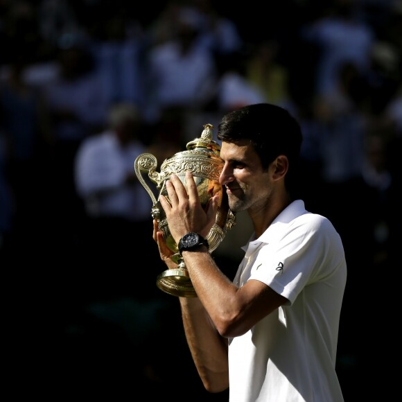 Novak Djokovic a battu Kevin Anderson en finale de Wimbledon le 15 juillet 2018 pour remporter son quatrième titre sur le gazon londonien.