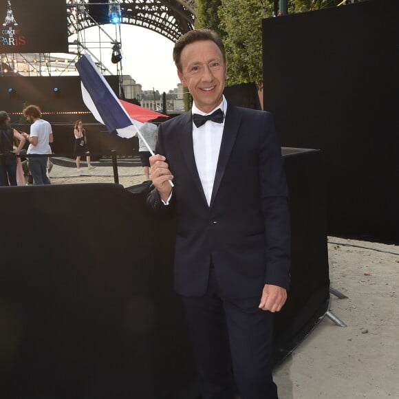 Exclusif - Stéphane Bern - People et Backstage du Grand concert de Musique classique du 14 juillet au Champs de Mars à Paris. Le 14 juillet 2018 © Guirec-Gorassini-Veeren / Bestimage