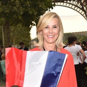 Exclusif - Laurence Ferrari - People et Backstage du Grand concert de Musique classique du 14 juillet au Champs de Mars à Paris. Le 14 juillet 2018 © Guirec-Gorassini-Veeren / Bestimage