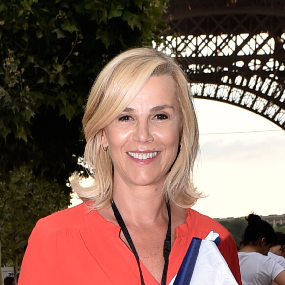 Exclusif - Laurence Ferrari - People et Backstage du Grand concert de Musique classique du 14 juillet au Champs de Mars à Paris. Le 14 juillet 2018 © Guirec-Gorassini-Veeren / Bestimage Exclusive
