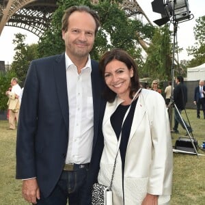 Exclusif - Anne Hidalgo et son mari Jean-Marc Germain - People et Backstage du Grand concert de Musique classique du 14 juillet au Champs de Mars à Paris. Le 14 juillet 2018 © Guirec-Gorassini-Veeren / Bestimage