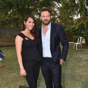 Exclusif - Samuel Le Bihan et sa compagne Angela (Enceinte) - People et Backstage du Grand concert de Musique classique du 14 juillet au Champs de Mars à Paris. Le 14 juillet 2018 © Guirec-Gorassini-Veeren / Bestimage Exclusive