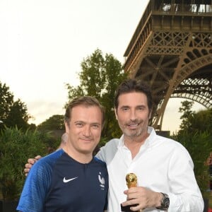 Exclusif - Renaud Capuçon et Richard Orlinski - People et Backstage du Grand concert de Musique classique du 14 juillet au Champs de Mars à Paris. Le 14 juillet 2018 © Guirec-Gorassini-Veeren / Bestimage