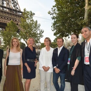 Exclusif - Jean-Pierre Capitani, Sibyle Veil, Sophie Cluzel, Françoise Nyssen, Renaud Capuçon, Delphine Ernotte, Yannis Chebbi - People et Backstage du Grand concert de Musique classique du 14 juillet au Champs de Mars à Paris. Le 14 juillet 2018 © Guirec-Gorassini-Veeren / Bestimage