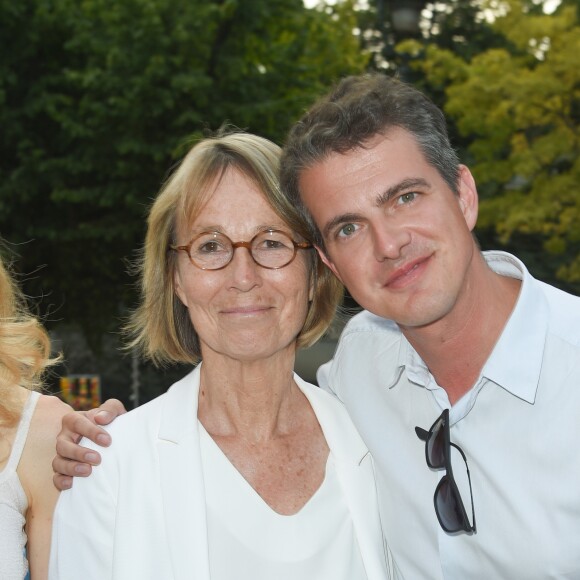 Exclusif - Françoise Nyssen et Philippe Jaroussky - People et Backstage du Grand concert de Musique classique du 14 juillet au Champs de Mars à Paris. Le 14 juillet 2018 © Guirec-Gorassini-Veeren / Bestimage