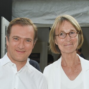 Exclusif - Renaud Capuçon et Françoise Nyssen - People et Backstage du Grand concert de Musique classique du 14 juillet au Champs de Mars à Paris. Le 14 juillet 2018 © Guirec-Gorassini-Veeren / Bestimage