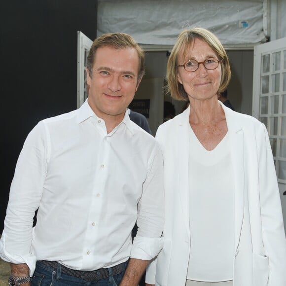 Exclusif - Renaud Capuçon et Françoise Nyssen - People et Backstage du Grand concert de Musique classique du 14 juillet au Champs de Mars à Paris. Le 14 juillet 2018 © Guirec-Gorassini-Veeren / Bestimage