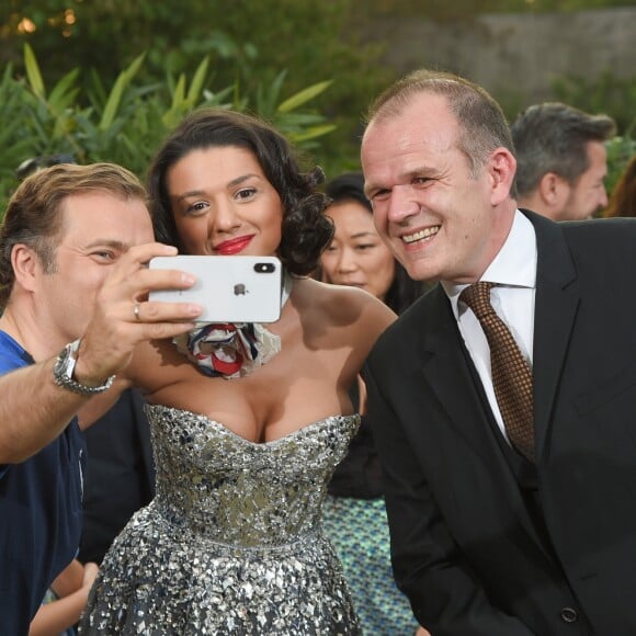 Exclusif - Renaud Capuçon, Khatia Buniatishvili et François-Xavier Roth - People et Backstage du Grand concert de Musique classique du 14 juillet au Champs de Mars à Paris. Le 14 juillet 2018 © Guirec-Gorassini-Veeren / Bestimage