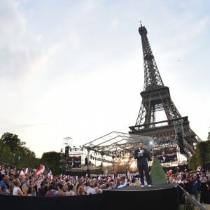 Exclusif - Stéphane Bern - People et Backstage du Grand concert de Musique classique du 14 juillet au Champs de Mars à Paris. Le 14 juillet 2018 © Guirec-Gorassini-Veeren / Bestimage