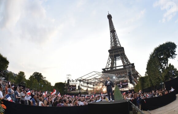 Exclusif - Stéphane Bern - People et Backstage du Grand concert de Musique classique du 14 juillet au Champs de Mars à Paris. Le 14 juillet 2018 © Guirec-Gorassini-Veeren / Bestimage