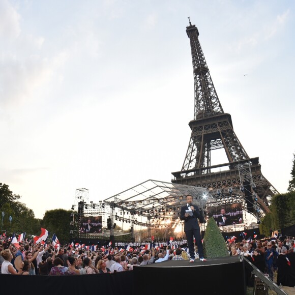 Exclusif - Stéphane Bern - People et Backstage du Grand concert de Musique classique du 14 juillet au Champs de Mars à Paris. Le 14 juillet 2018 © Guirec-Gorassini-Veeren / Bestimage