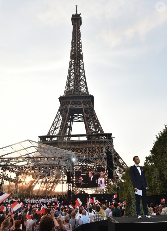 Exclusif - Stéphane Bern - People et Backstage du Grand concert de Musique classique du 14 juillet au Champs de Mars à Paris. Le 14 juillet 2018 © Guirec-Gorassini-Veeren / Bestimage