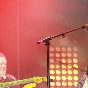 Stephen Stills et Christopher Stills - Véronique Sanson en concert pour l'ouverture du festival des Francofolies de La Rochelle. Le 11 juillet 2018