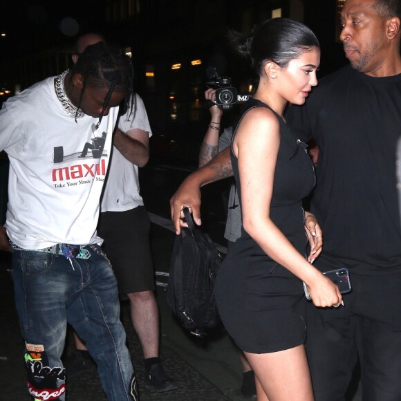 Kylie Jenner et Travis Scott à New York, le 18 juillet 2018