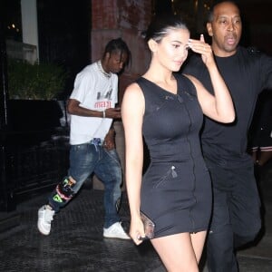 Kylie Jenner et Travis Scott à New York, le 18 juillet 2018