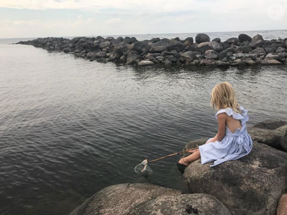 La princesse Leonore de Suède, fille de la princesse Madeleine de Suède, photo Instagram 20 juillet 2018.