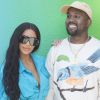 Kim Kardashian et Kanye West - Backstage du défilé de mode Homme printemps-été 2019 "Louis Vuitton" à Paris. Le 21 juin 2018 © Olivier Borde / Bestimage