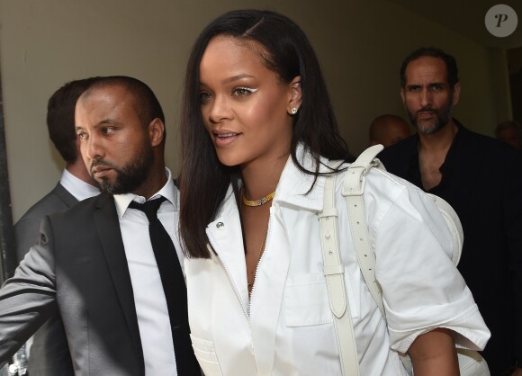Rihanna - Arrivées au défilé de mode Homme printemps-été 2019 "Louis Vuitton" à Paris. Le 21 juin 2018 © CVS / Veeren / Bestimage