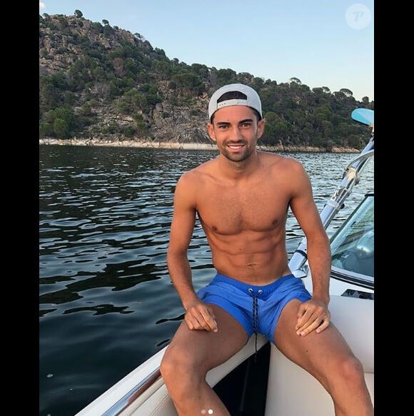 Enzo Zidane en week-end au lac de San Juan. Instagram le 22 juillet 2018.