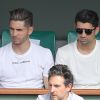 Luca et Enzo Zidane dans les tribunes des Internationaux de France de Tennis de Roland Garros à Paris, le 10 juin 2018. © Dominique Jacovides - Cyril Moreau/Bestimage