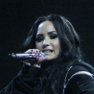 Demi Lovato en concert à l'O2 Arena à Londres. Le 25 juin 2018