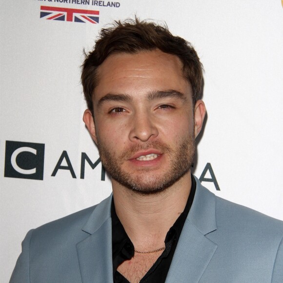 L'acteur Ed Westwick à la soirée BAFTA TV Tea 2017 à l'hôtel Beverly Hilton à Beverly Hills, le 16 septembre 2017