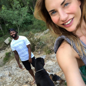 Ariane Brodier et son compagnon - Instagram, 13 juillet 2018